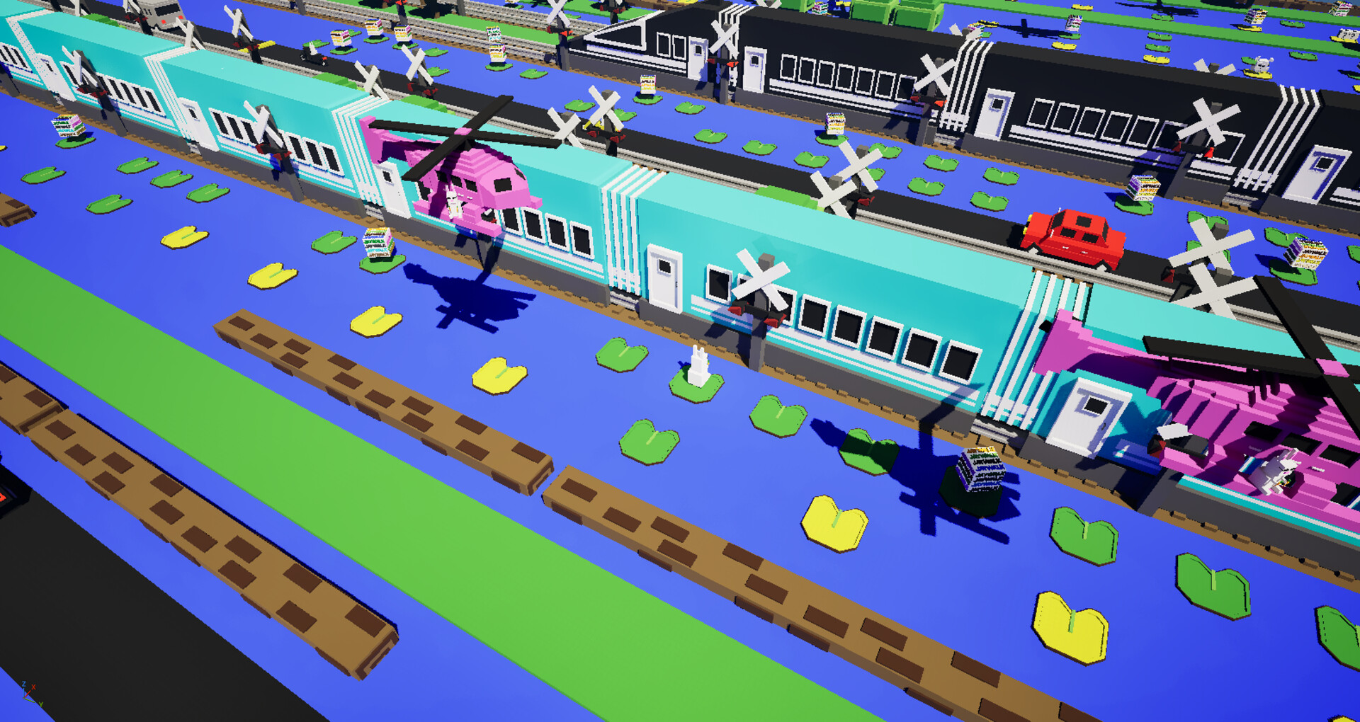 JAYWALK: An Endless Arcade Hopper Game Screenshot 0