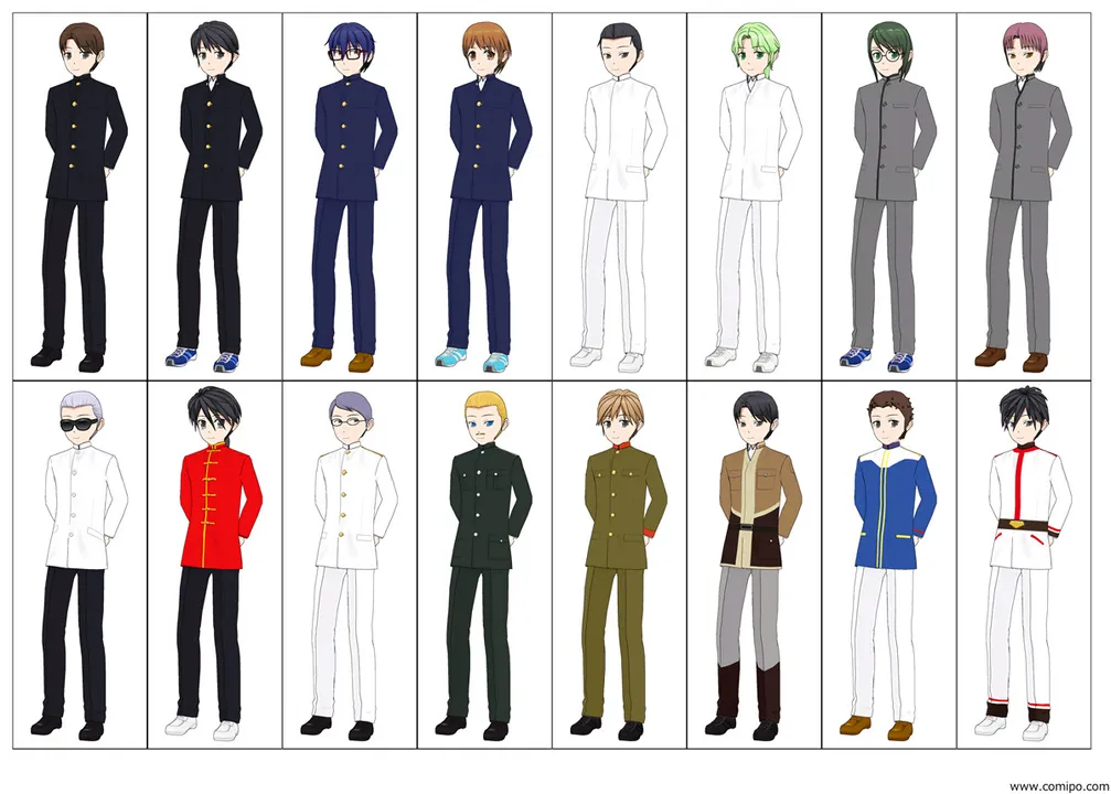 ComiPo!: Blazer & Gakuran Screenshot 2