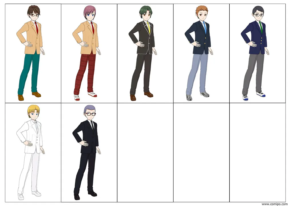 ComiPo!: Blazer & Gakuran Screenshot 1