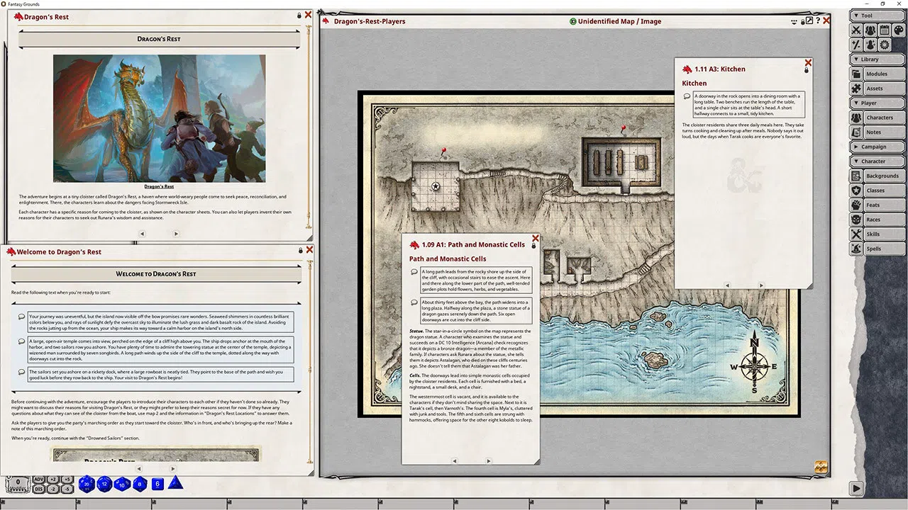 Fantasy Grounds - D&D Starter Set: Dragons of Stormwreck Isle Screenshot 3