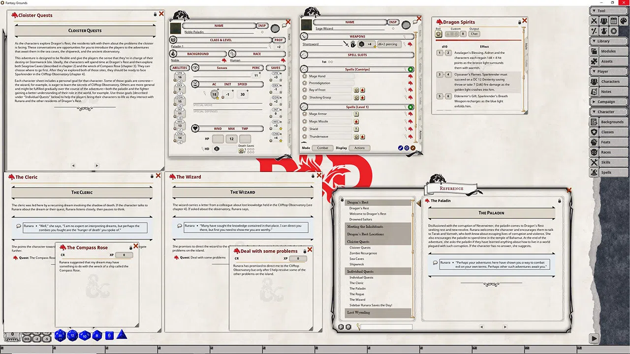 Fantasy Grounds - D&D Starter Set: Dragons of Stormwreck Isle Screenshot 2