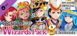 RPG Maker MZ - Wizards Pack (8 Elements)
