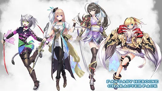 RPG Maker MZ - Fantasy Heroine Character Pack Screenshot 2