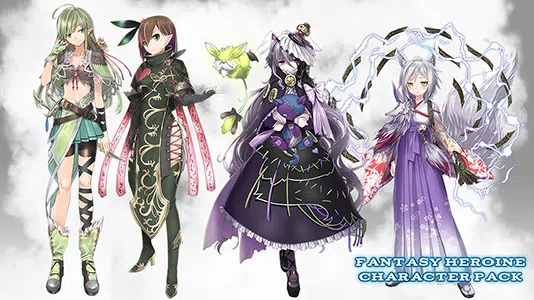 RPG Maker MZ - Fantasy Heroine Character Pack Screenshot 1