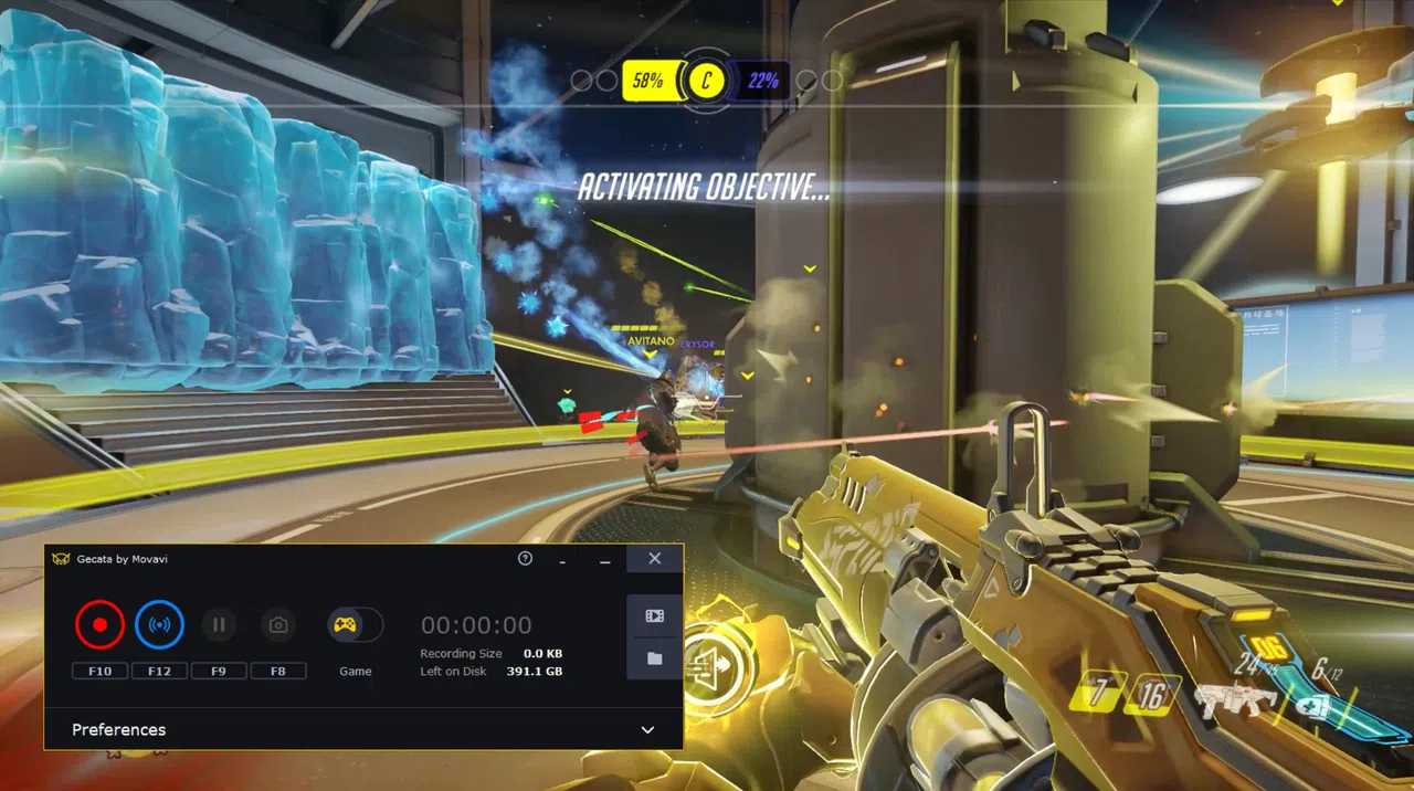 Gecata by Movavi 6 – Streaming and Game Recording Software Screenshot 0