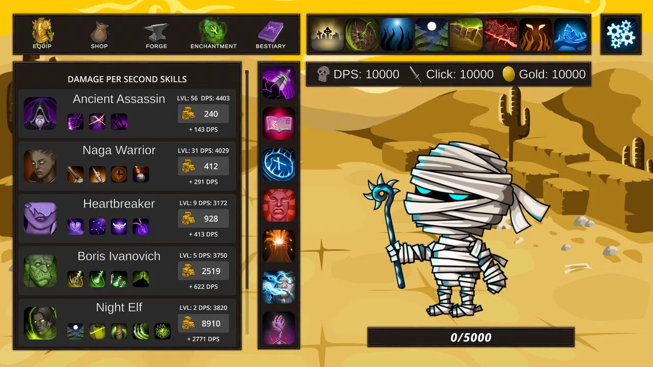 Spellario - Fantasy Clicker Screenshot 6