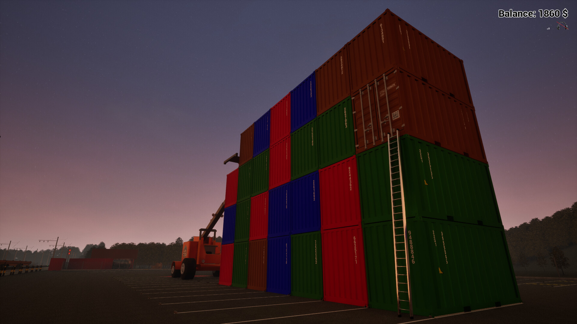 Container Terminal Simulator Screenshot 5