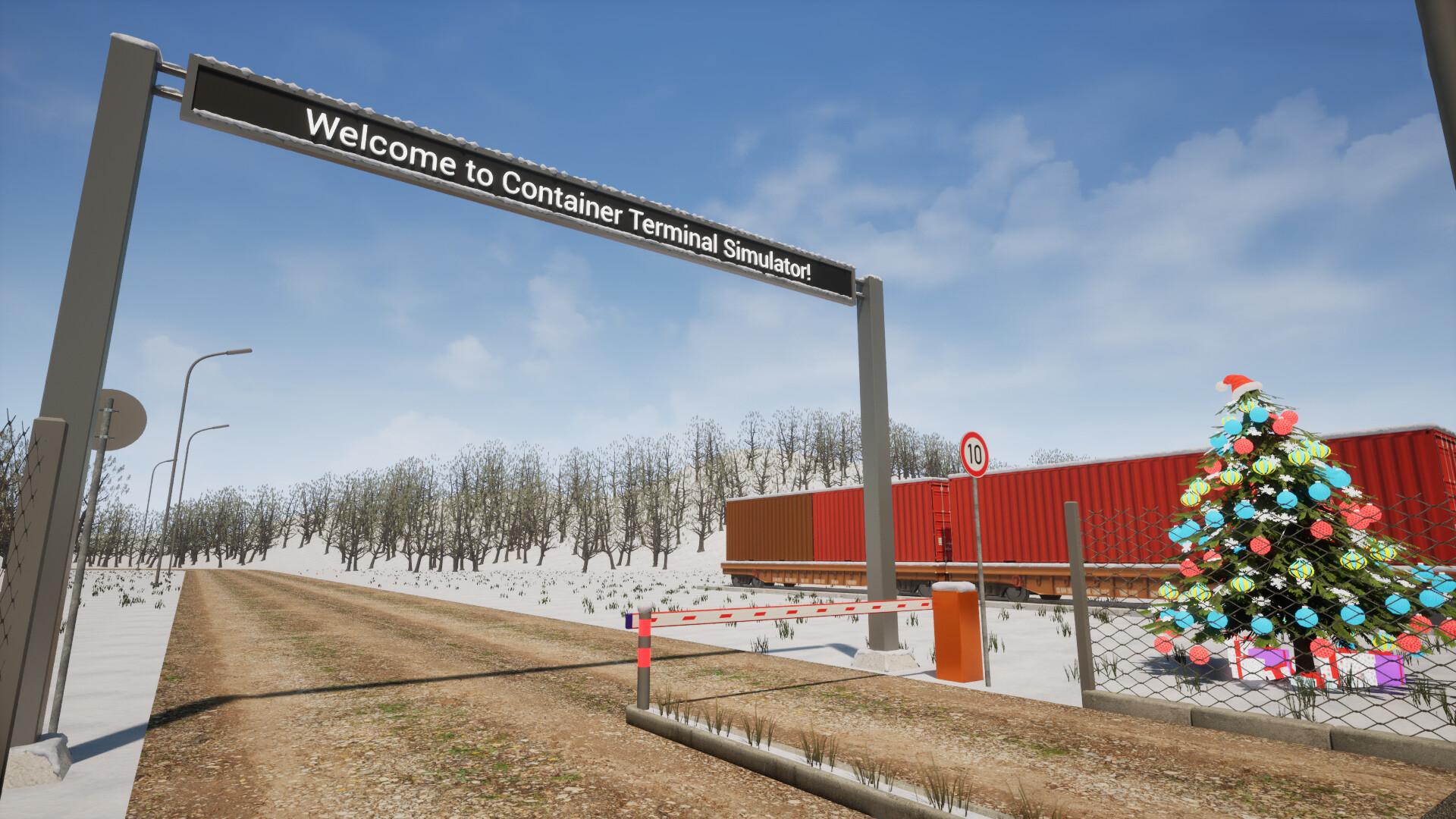 Container Terminal Simulator Screenshot 0
