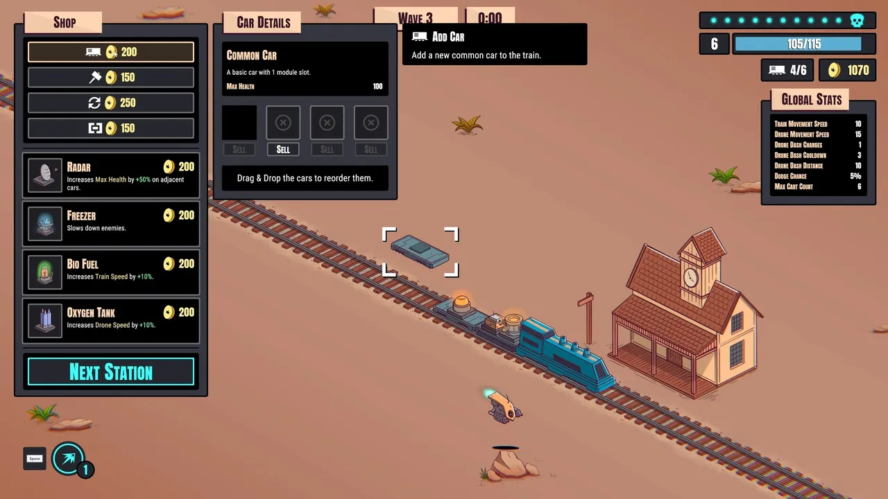 Endless Rails Demo Screenshot 1