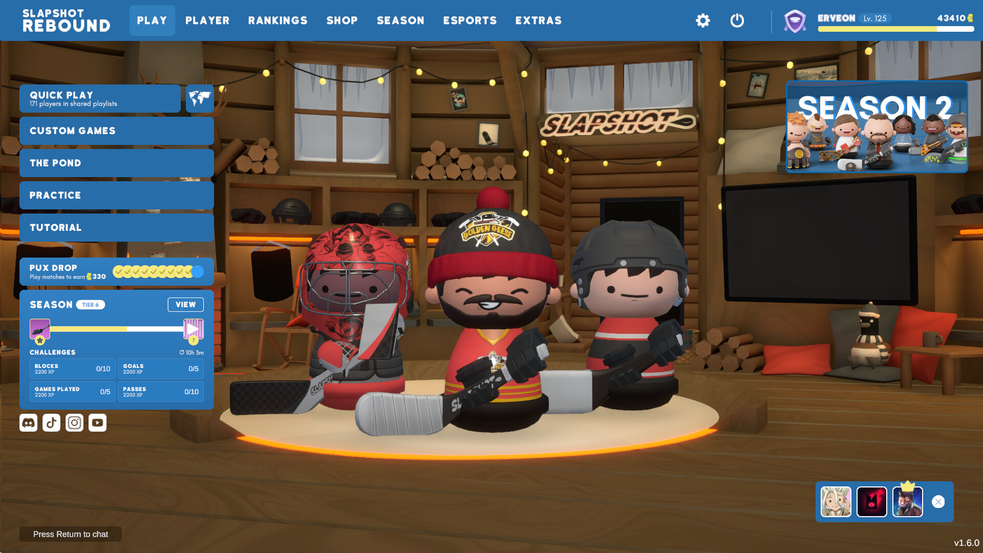 Slapshot: Rebound Screenshot 1