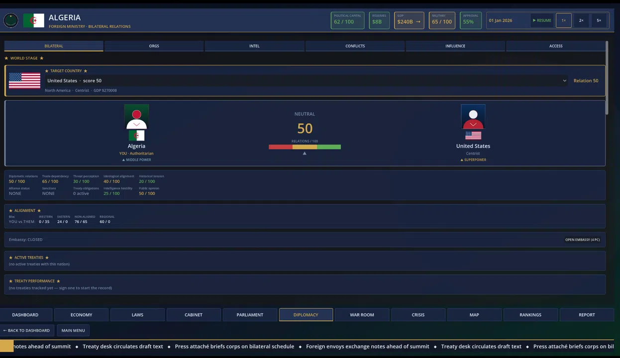 World Order: Global Power Screenshot 0