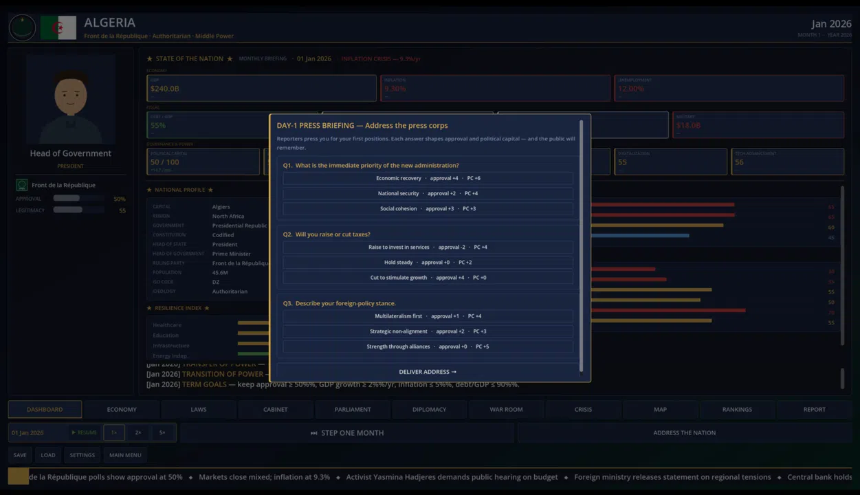 World Order: Global Power Screenshot 11