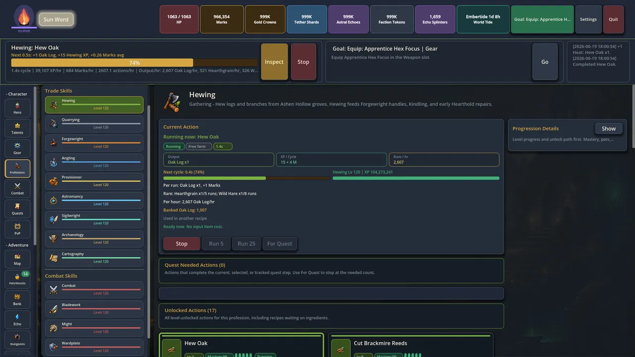 Astaryn: RPG Idler Screenshot 2