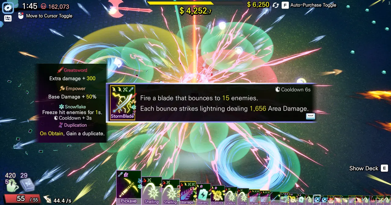 Deck of Potential Demo Screenshot 3