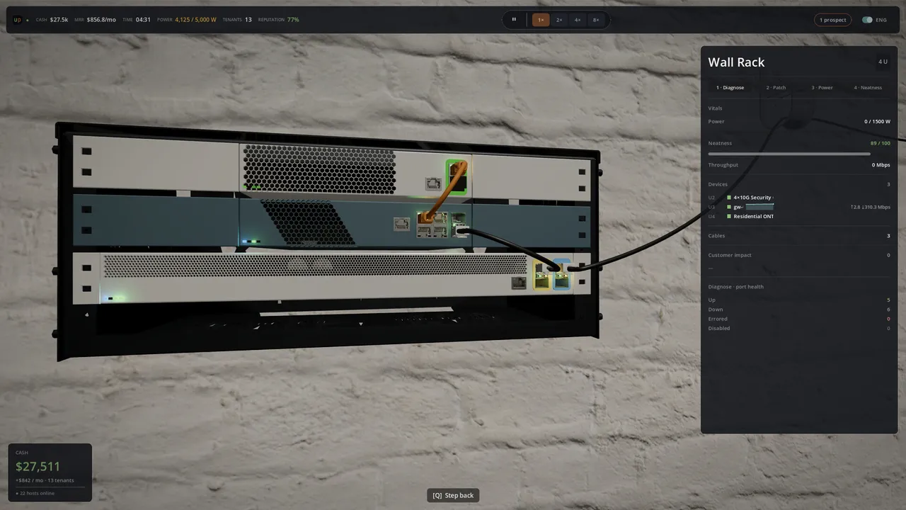 Uptime: A Cloud Provider Sim Screenshot 8