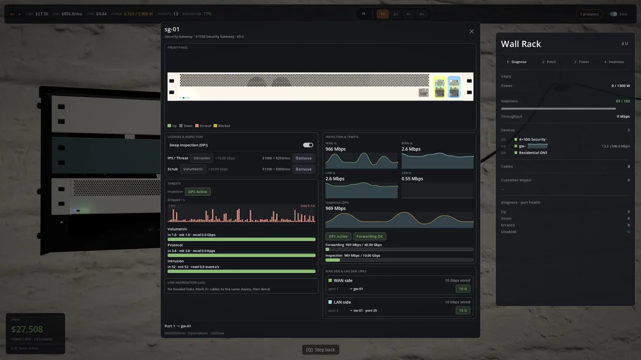 Uptime: A Cloud Provider Sim Screenshot 6