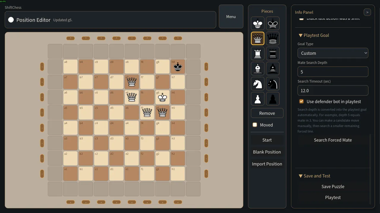 Shift Chess Screenshot 1