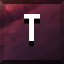T icon
