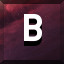 B icon