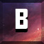 B icon