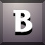 B icon