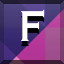 F icon