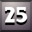 25 icon