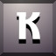 K icon