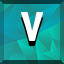 V icon