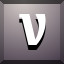 V icon