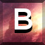 B icon