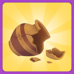 Break a vase icon