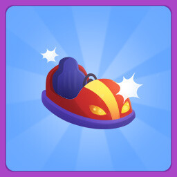 Crash with the bumper car icon