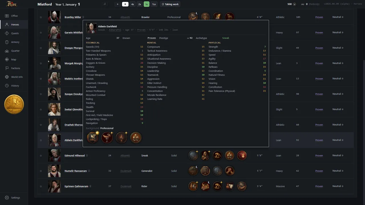 Hire Screenshot 0