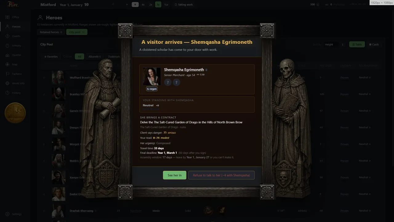Hire Screenshot 8