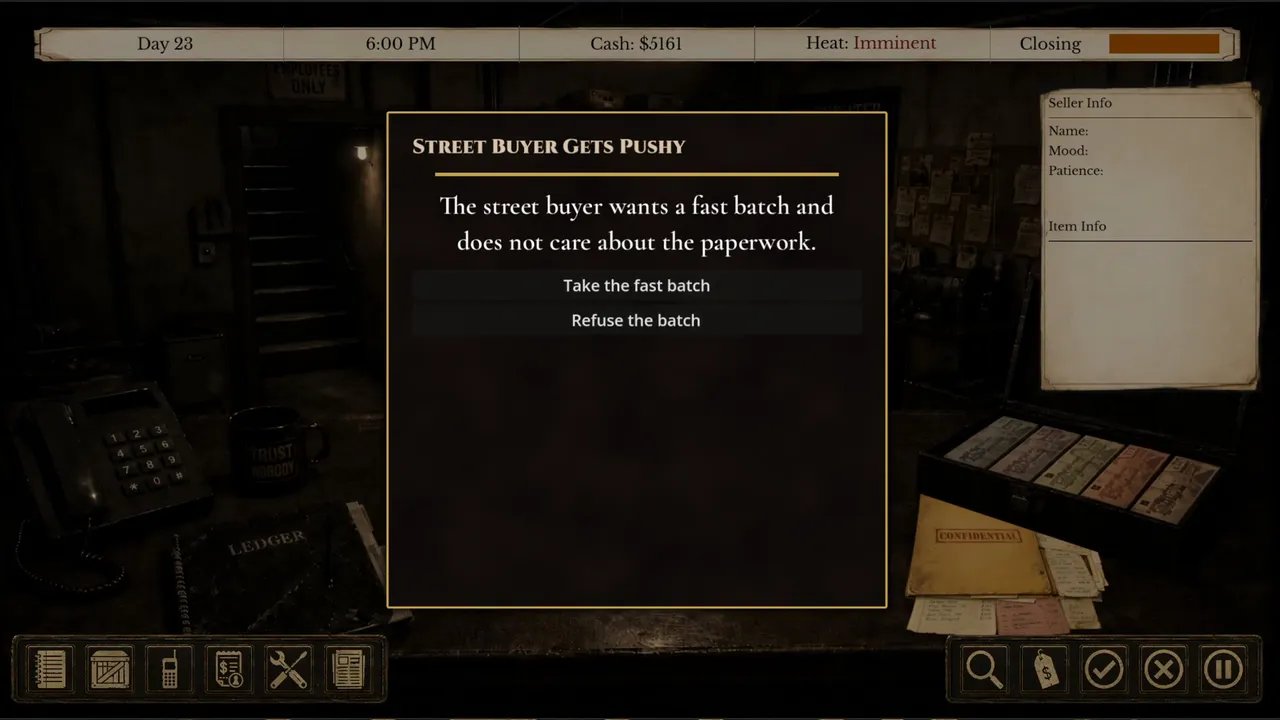Blackwater Exchange Screenshot 1