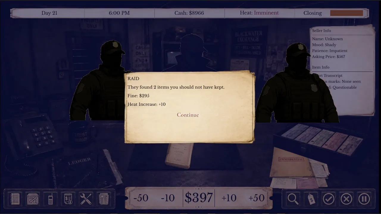 Blackwater Exchange Screenshot 3