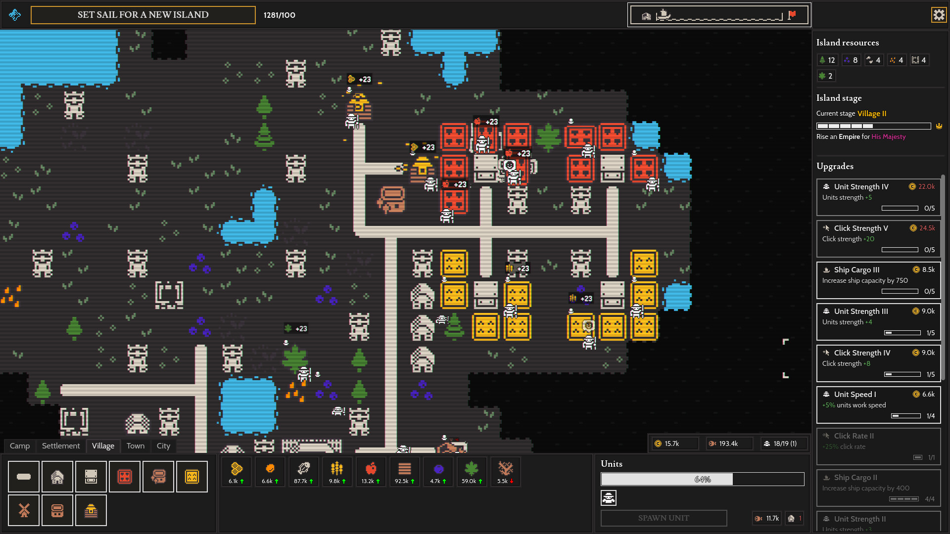 Clicky Islands Demo Screenshot 2