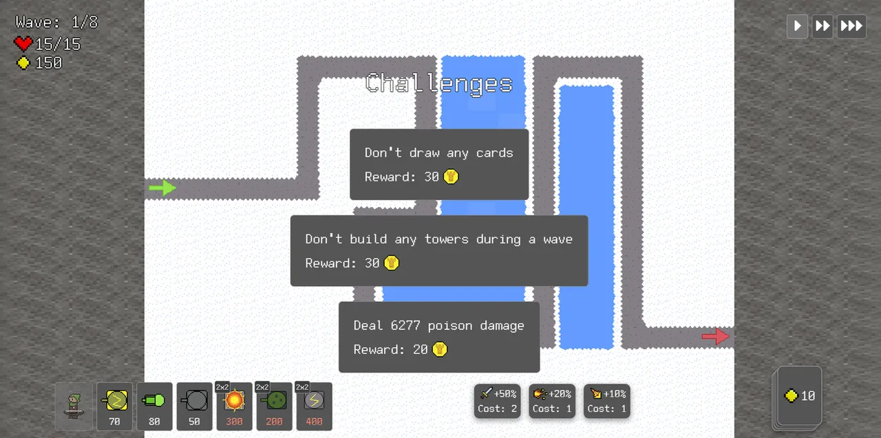 A Roguelike Tower Defense Screenshot 2
