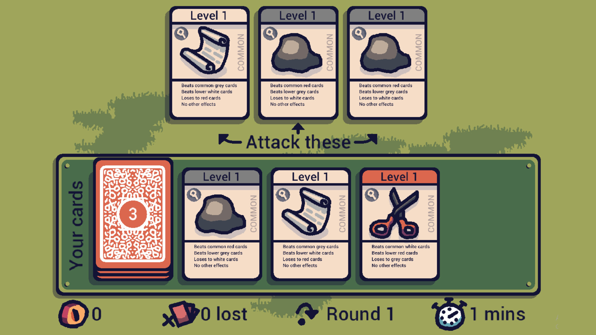 Deck paper scissors Screenshot 3