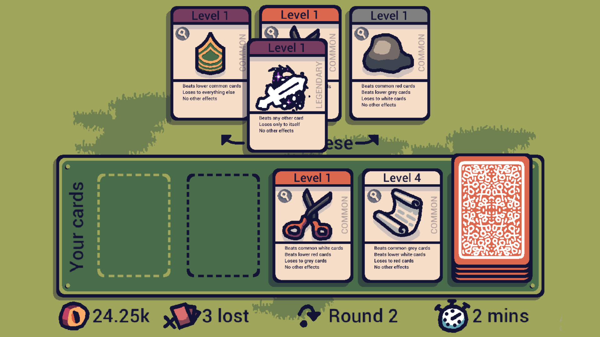 Deck paper scissors Screenshot 0