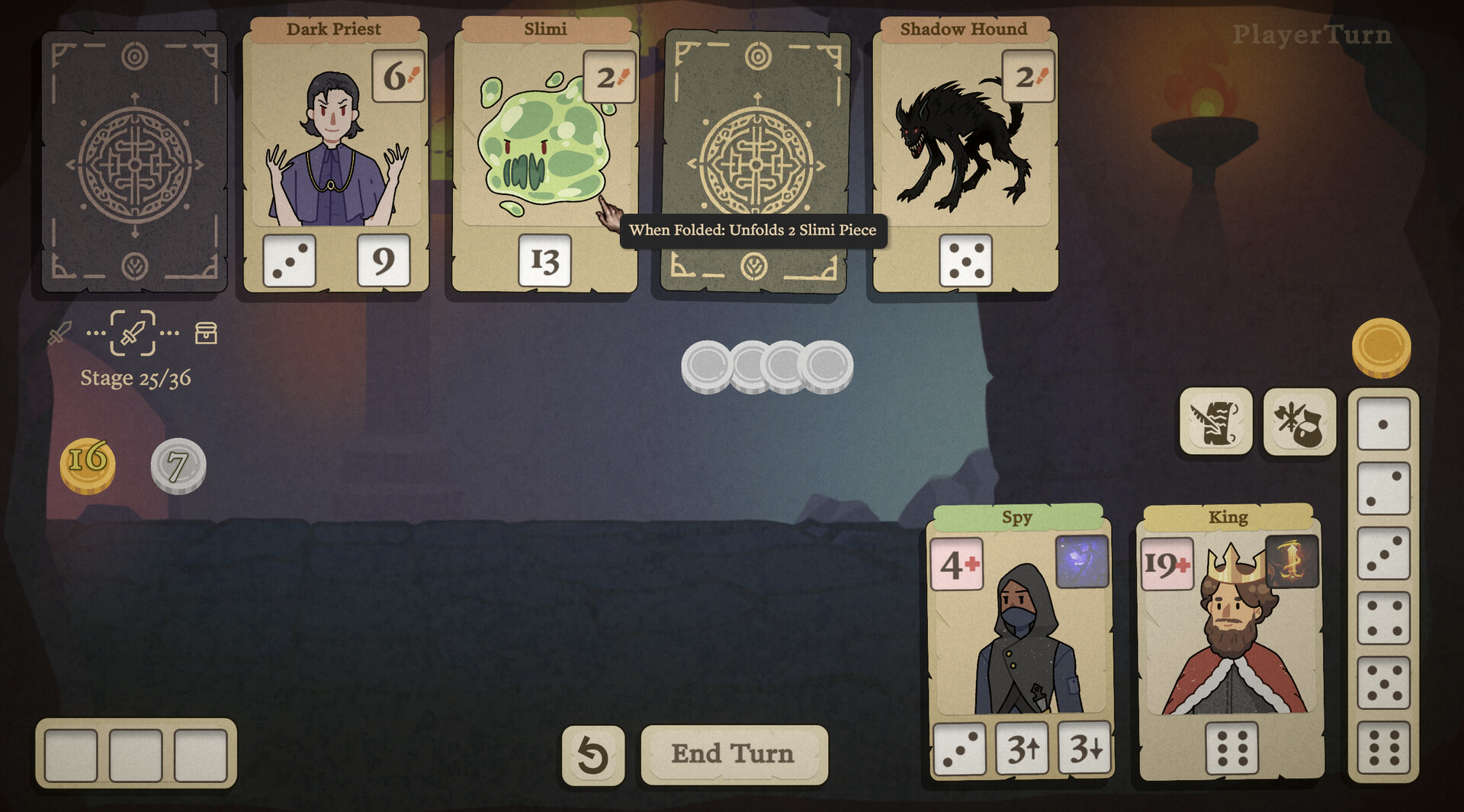 Dice & Fold Screenshot 1