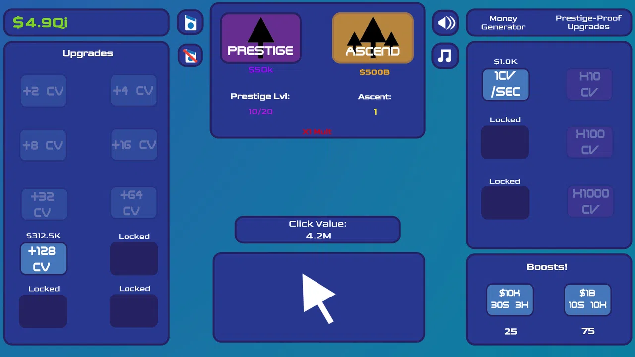 Ascension Clicker Screenshot 3
