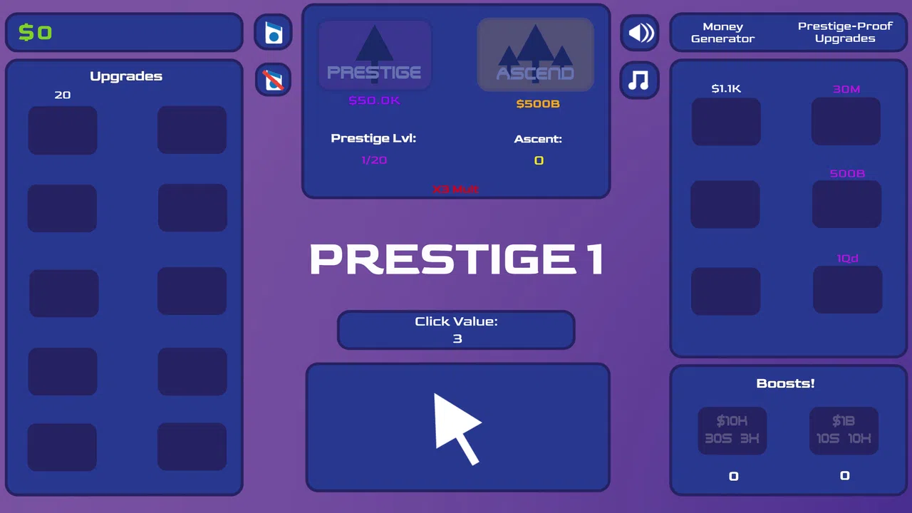 Ascension Clicker Screenshot 1
