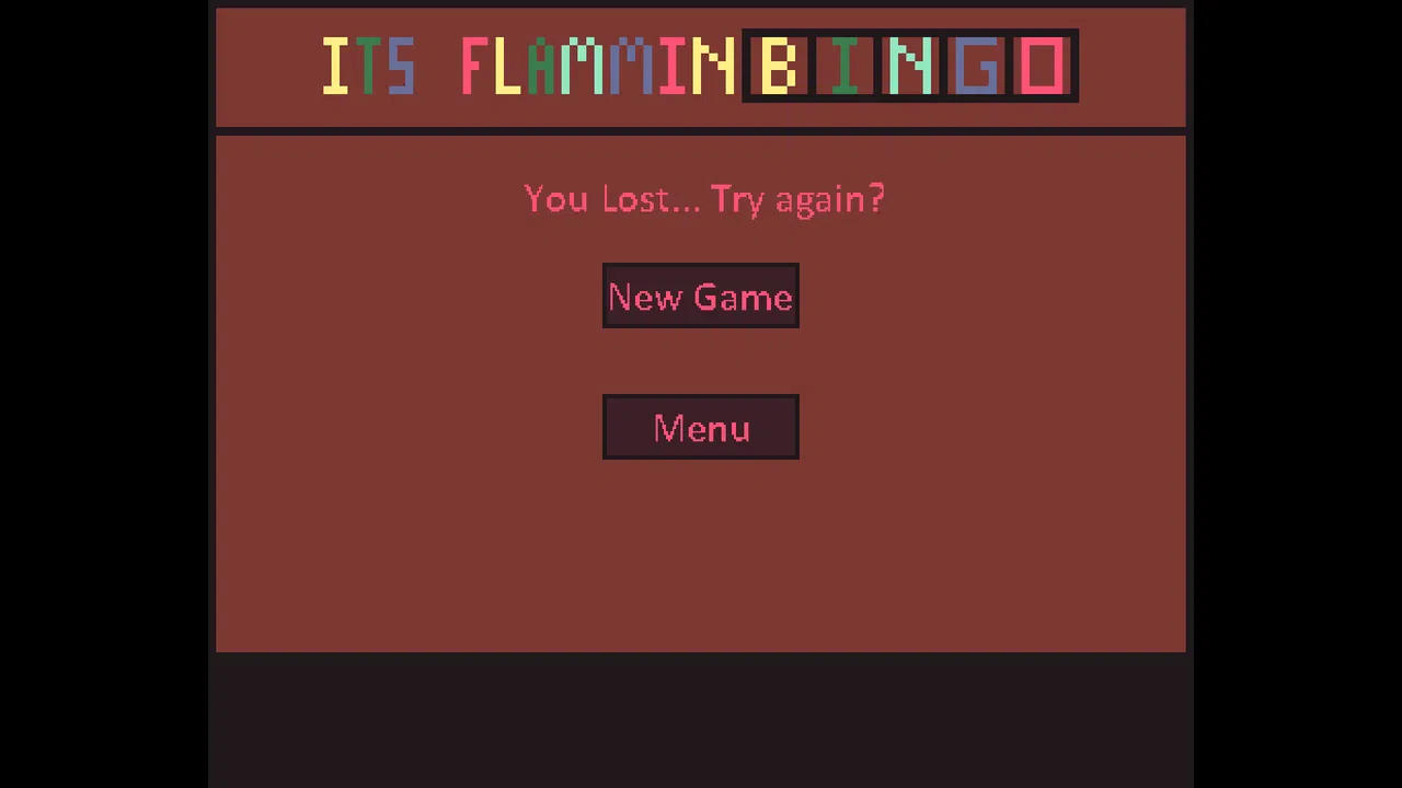 Its Flammin Bingo Screenshot 1