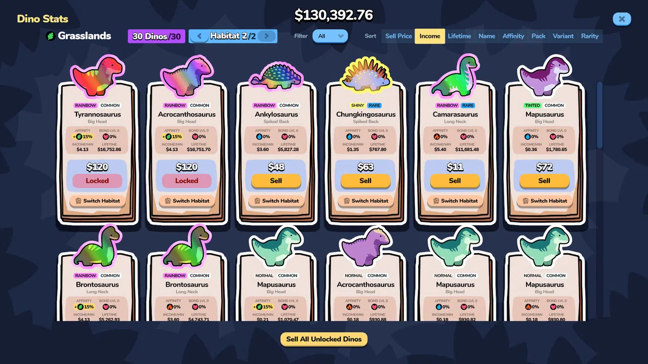 Pocket Dinos Screenshot 1