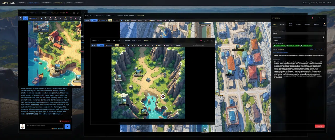 Myth-OS Demo Screenshot 10