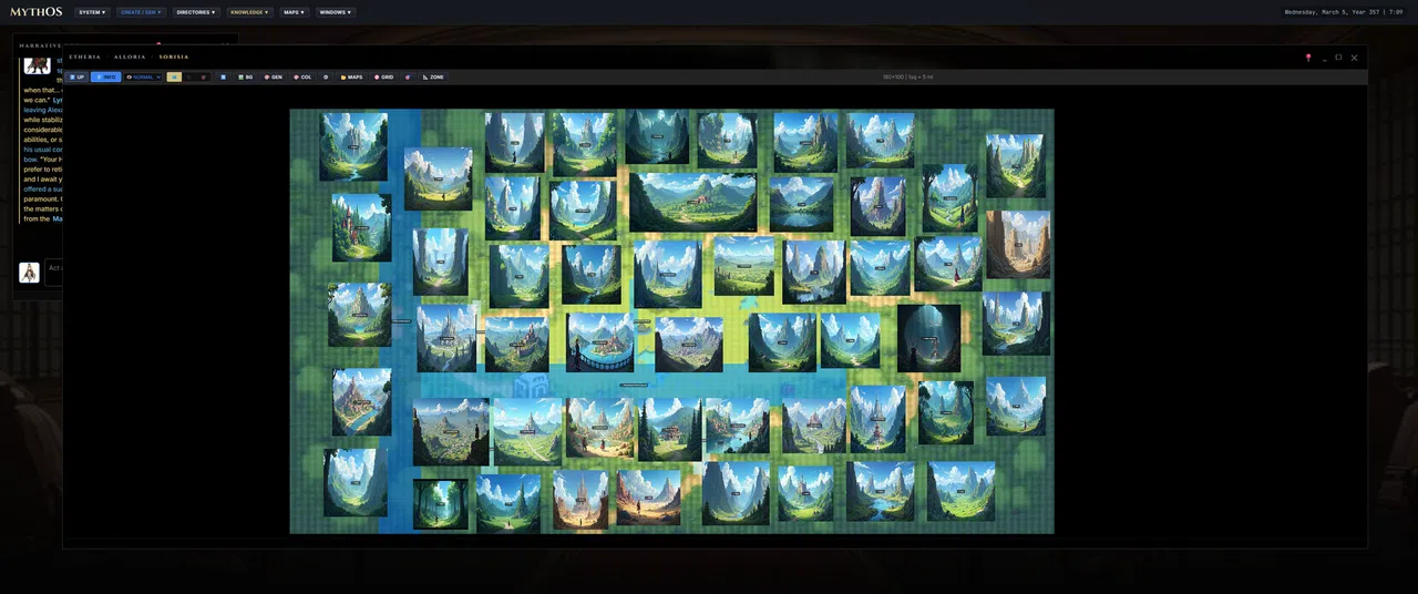 Myth-OS Demo Screenshot 8