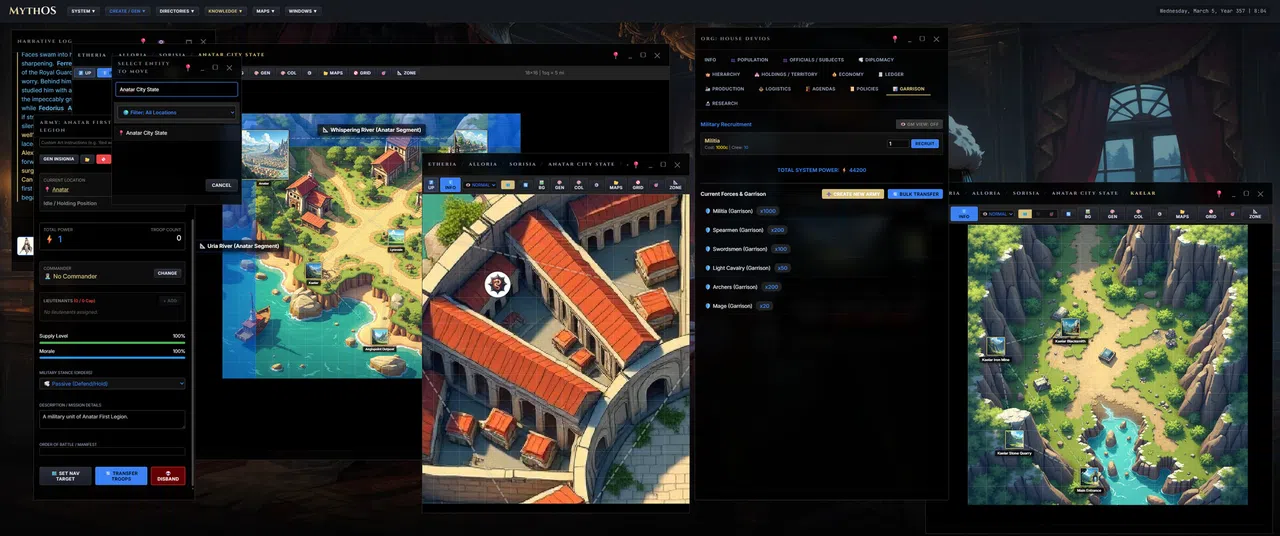 Myth-OS Demo Screenshot 17