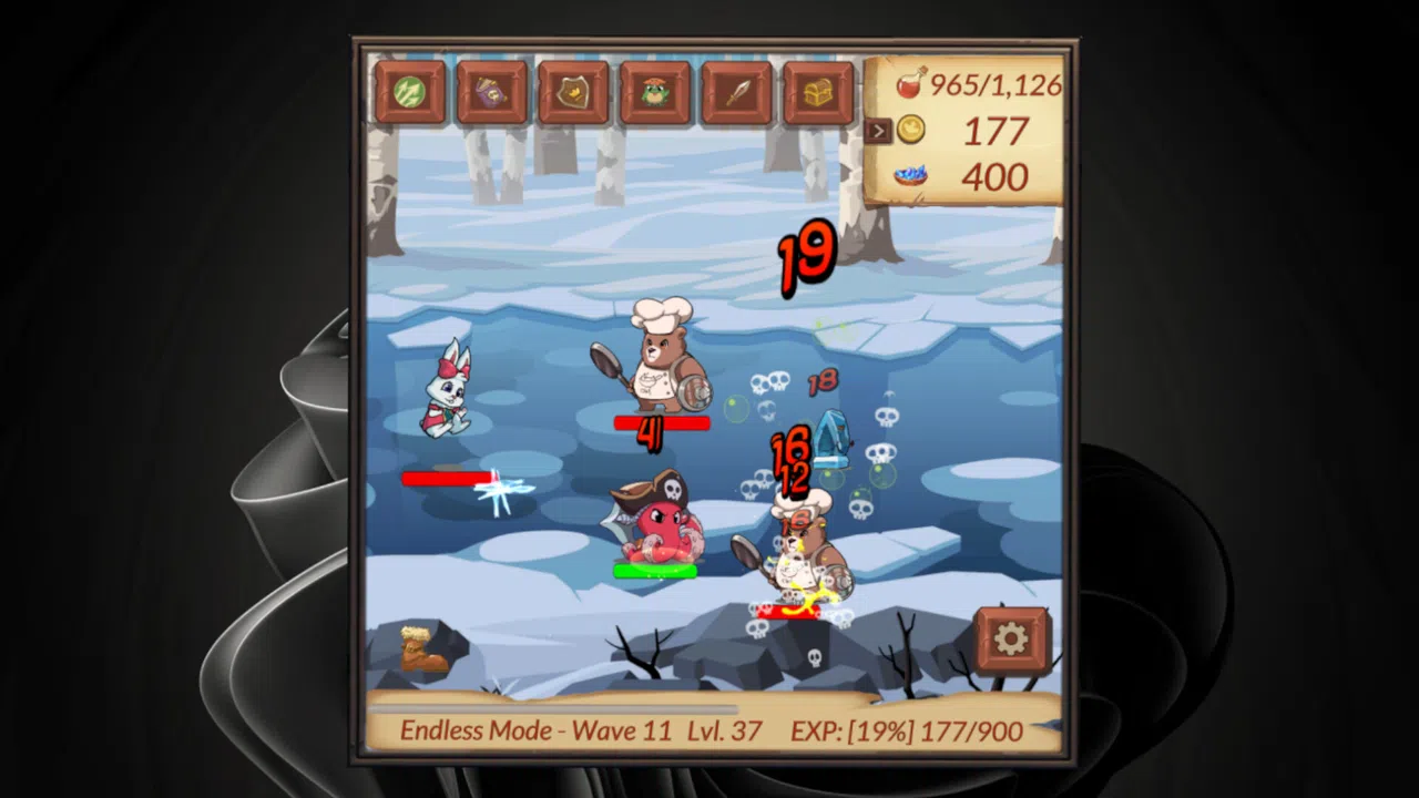 Minimon: Tiny Idle Tactics Demo Screenshot 1